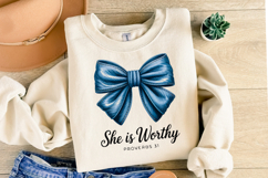 She is Worthy svg | Svg Files for Cricut | Shirt Svg Product Image 2