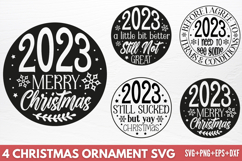Christmas Ornament SVG Product Image 1
