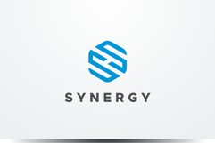 Synergy - Letter S Hexagon Logo Template Product Image 1