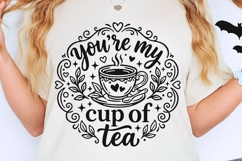 You're My Cup Of Tea Svg, Tea Lover Svg, Tea Time Svg. Product Image 2