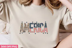 AMERICA PNG, Memorial Day Sublimation PNG Product Image 2