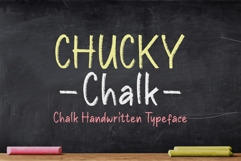 Chucky Chalk / Chalky Handwriting Product Image 1