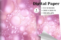 pink glitter Background Wallpaper Sparkles Digital Paper_145 Product Image 1