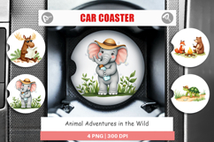 Car Coaster Wild Animal Adventures Product Image 1