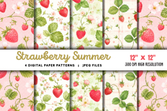 Strawberry Summer Patterns JPG Product Image 1