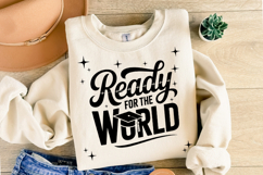 Ready for the world svg | Graduation Svg | Shirt Svg Product Image 2