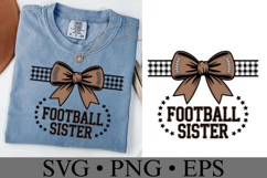 Football Sister Svg | Game Day Svg | Sport Svg | Shirt Svg Product Image 2