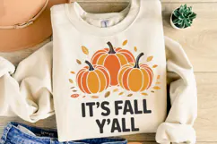 It's Fall Y'all Svg | Thanksgiving Svg | Shirt Svg Product Image 2