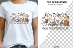 Independent goose png design for T-shirts Product Image 1