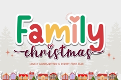 Family Christmas - Font Duo Product Image 1