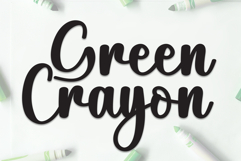 Green Crayon Product Image 1