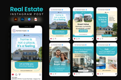 Off White Turquoise Real Estate - Instagram Post Product Image 1