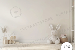 Kids Room Wall Mockup JPG Product Image 1