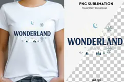 Winter phrases png design for T-shirts Product Image 1