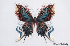 Smoke Butterflies Clipart PNG Product Image 1