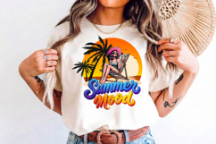 Summer Mood PNG sublimation |Beach &amp; Summer PNG T-Shirt Product Image 7
