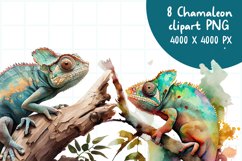 8 cat Watercolor Sublimation Bundle Png Transparent Product Image 1