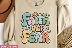 Walk by faith not by sight PNG, Retro Christian Sublima Product Image 2