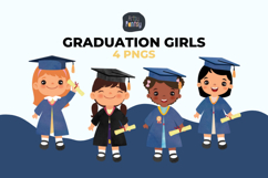Graduation Kids Clipart Product Image 1