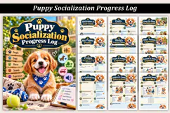 Puppy Socialization Progress Log Product Image 1