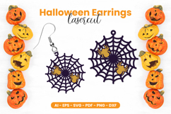 Halloween Earrings Lasercut Product Image 2