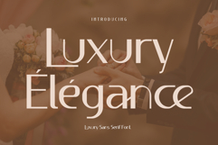 Luxury Élégance - Luxury Sans Serif Font Product Image 1