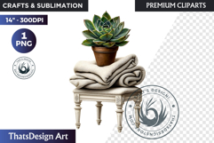 Alpine Winter Sports Fashion and Cabin Clipart PNG Product Image 1