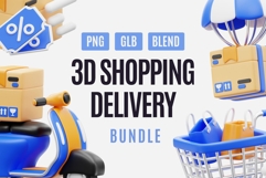 3D Shopping Delivery Bundle Product Image 1