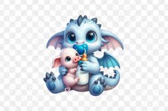 Baby Dragon Sublimation Clipart Product Image 2
