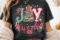 pink christmas,christian christmas,jesus christmas,joy png Product Image 2