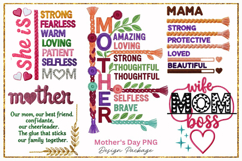 Mother’s Day PNG Bundle ,Mother’s Day PNG Design Package Product Image 1