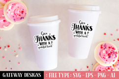Give Thanks With A Grateful Heart sticker design Product Image 1