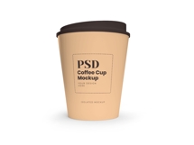 Isolated Takeaway Coffee Cup Mockup Template Bundle Product Image 2