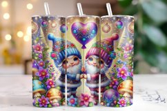 Happy Valentine's Day Tumbler Wrap Sublimation Product Image 1