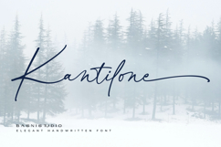 Kantilone Elegant Handwritten Font Product Image 1