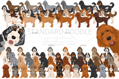 Standard poodle clipart Product Image 1