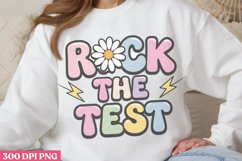 Rock the test PNG, Teachers Testing Day PNG Product Image 2