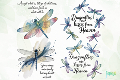 Inspirational Quotes Dragonfly PNG Product Image 1