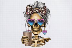 Funny Skeleton Messy CLIPART PNG Product Image 1