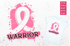 Cancer Warrior SVG, Cancer Awareness, Breast Cancer SVG Product Image 1