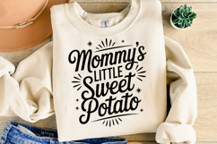 Mommy&#039;s Little Sweet Potato Svg | Halloween Svg | Shirt Svg Product Image 1