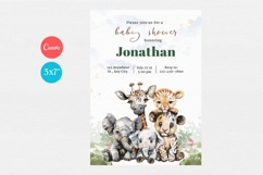 Baby Shower Invitation Template 178 Product Image 1
