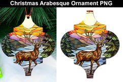 Christmas Deer Arabesque Ornament Bundle Product Image 2
