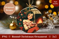 Cartoon Christmas Ornament, Christmas House Ornament Design Product Image 1