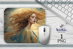 Magic fantasy sublimation for mouse pad, Klimt style Product Image 1