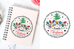 Family Christmas 2025 Making Memories Together svg Product Image 1