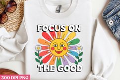 Focus on the Good PNG, Retro Positive Sublimation PNG Product Image 2