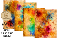 Mixed Media, Grunge, Paper, Papers, Junk Journal Product Image 1