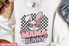 Mama bunny PNG, Design Easter Sublimation PNG Product Image 2