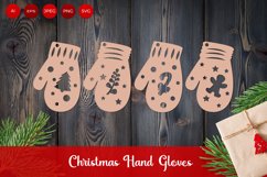 Christmas Hand Gloves for Decoration Set Product Image 1